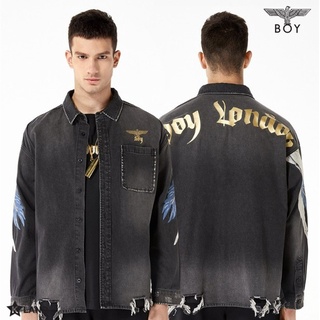 BOYLONDON JACKET (BOY21JP8007N) เสื้อแจ็คเก็ต บอยลอนดอน ของแท้  100%