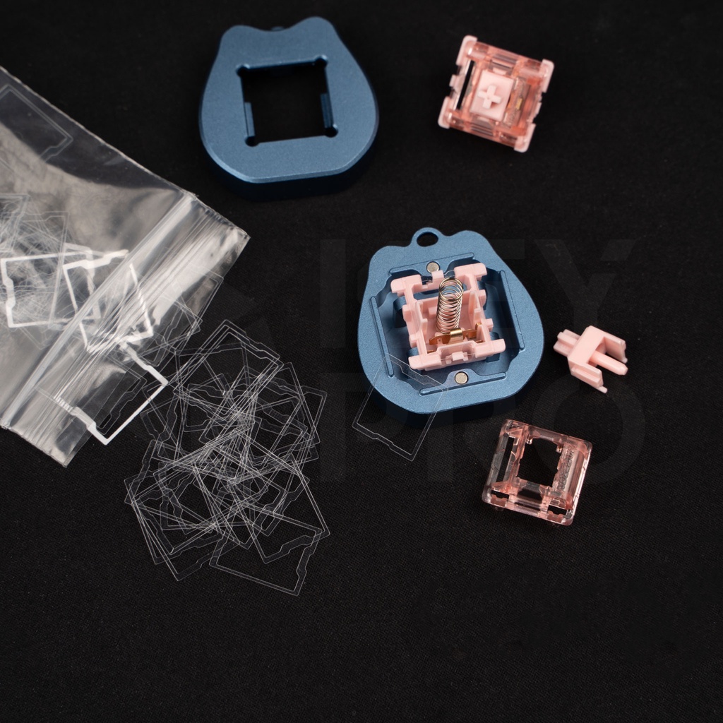ฟิล์มสำหรับใส่สวิตช์คีย์บอร์ด 4 แบบ switch film For Mechanical Switch Mechanical Keyboard ราคา ถูกที่สุด ดีลบีเคเค แกลเลอรีภาพที่ 3