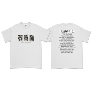 Taylor SWIFT - เสื้อยืด รุ่น FEARLESS TAYLORS (หน้าหลัง)