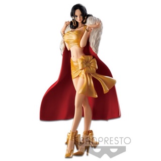 ฟิกเกอร์ โมเดล วันพีช ONE PIECE GLITTER &amp; GLAMOUR BOA HANCOCK CHRISTMAS STYLE (Gold)