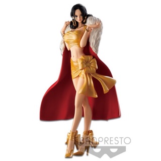 ฟิกเกอร์ โมเดล วันพีช ONE PIECE GLITTER &amp; GLAMOUR BOA HANCOCK CHRISTMAS STYLE (Gold)