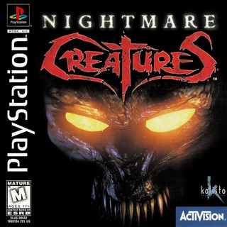 NIGHTMARE CREATURES 1 [PS1 US : 1 Disc]