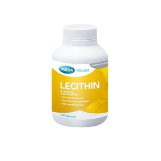 🥜สินค้าขายดี🥜 Mega we care Lecithin 1200 mg ‼️เมก้า เลซิติน ขนาด 100 เม็ด