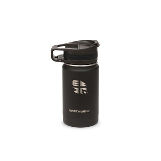 Earthwell กระบอกน้ำเก็บร้อน/เย็น รุ่น 12OZ VACUUM BOTTLE VOLCANIC BLACK - ROASTER LOOP CAP