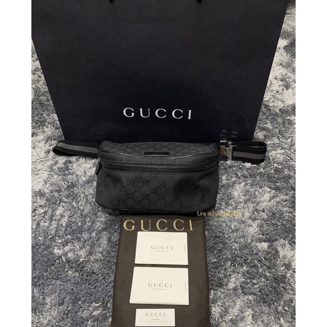 Use Gucci belt bag nylon สภาพเหมือนใหม่ แท้ 100%