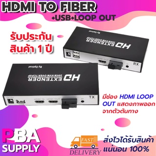 HDMI TO Fiber+USB+HDMI Loopout 20KM HYPERLINK