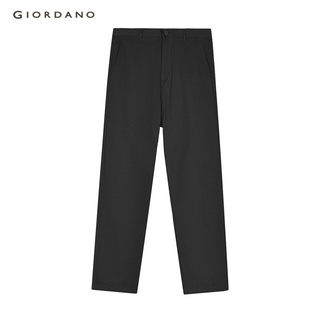 GIORDANO กางเกงขายาวผู้ชาย Mens Stretchy Low Rise Pants 01112007