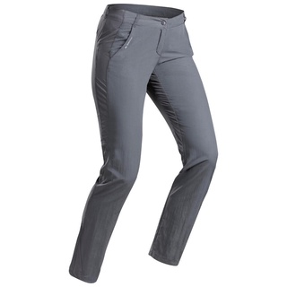 กางเกงขายาวผู้หญิงสำหรับใส่เดินป่าบนภูเขารุ่น MH100 QUECHUA WOMENS MOUNTAIN WALKING TROUSERS MH100