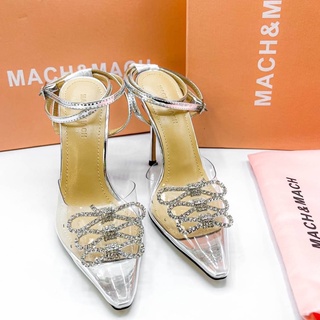 รองเท้าผู้หญิงรองเท้าส้นสูง New Arrivals  Mach &amp; Mach  สูง 10cm พร้อมส่ง