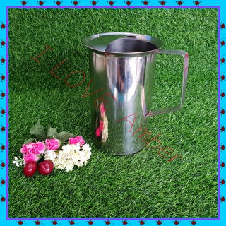 ชื่อ  :   STAINLESS STEEL WATER PITCHER  เหยือกน้ำ   เหยือกน้ำหวาน   เหยือกใส่กาแฟ   กาน้ำชาสแตนเลส 1.5 ลิตร  , เครื่องค