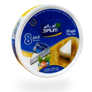 Salim Processed Cheese Triangles 120g (8 portions) ++ ซาเล็ม ชีสสามเหลี่ยม ขนาด 120g (8 ชิ้น)