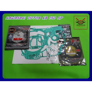 KAWASAKI VICTOR KR150 KR150SP ENGINE GASKET COMPLETE SET // ปะเก็นเครื่อง ชุดใหญ่ ครบเซ็ท สินค้าคุณภาพดี