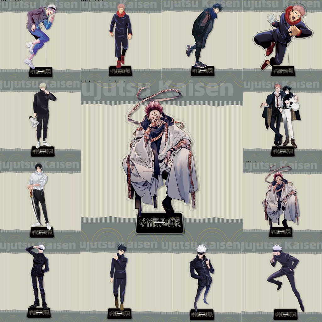 ฟิกเกอร์อนิเมะ Jujutsu Kaisen Gojo Satoru ชนิดอะคริลิค สำหรับตกแต่ง