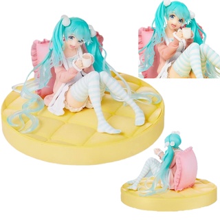 ใหม่ โมเดลฟิกเกอร์ PVC รูปปั้นอนิเมะ Hatsune Miku Kawaii Virtual Singer Miku ขนาด 12-20 ซม. ของเล่นสะสม สําหรับเด็ก 2022