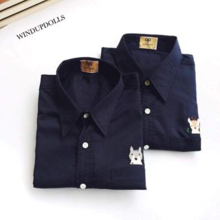 PREMIUM SHIRT เสื้อเชิ้ตผ้าคอตตอน - Prussian blue