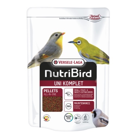 NutriBird Uni komplete  อาหารนกกินผลไม้ และแมลง (นกเล็ก)