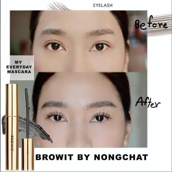 มาสคาร่า Browit by NongChat My Everyday , Lift & Lock , GALAXY LONG STAY  Mascara 5.5g บราวอิท น้องฉัตร  สูตรกันน้ำ - รูปที่ 3