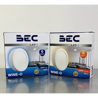 BEC ดาวน์ไลท์ ติดลอย พาแนล panel 4"-10” LED กลม รุ่น WINE-O