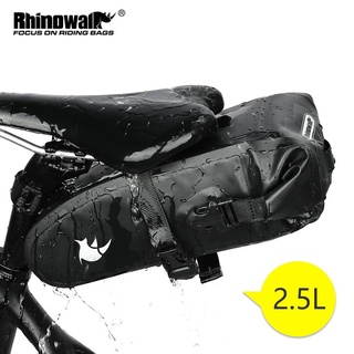 Rhinowalk กระเป๋าจักรยาน กันน้ำ 1.5 ลิตร / 2.5 ลิตร  กระเป๋าติดใต้อานจักรยานสําหรับติดอานจักรยาน