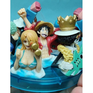 Onepiece X Cup noodle figure japan กลุ่มหมวกฟาง