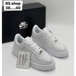 Nike air force 1 รองเท้าผ้าใบผูกเชือกพร้อมกล่อง