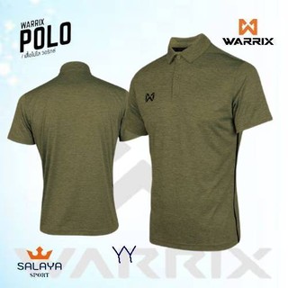 Warrix เสื้อโปโล WA-PLA331 รุ่นใหม่ เนื้อผ้านุ่ม ใส่สบาย ลิขสิทธิ์แท้ 100%