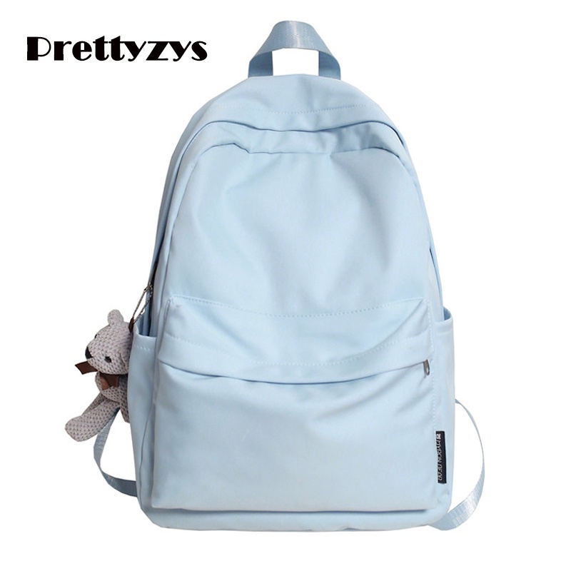 School Backpack Prettyzys 2022 Korean ulzzang 14inch inch For Men's And Women's College Students