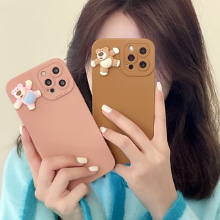 เคสโทรศัพท์มือถือ ลายกอดหมี 3D สามมิติ สําหรับ Huawei Y7A Y7P Y9 2019 Y9 Prime 2019 Y9S Nova 3 3i 4 5 5T 5pro 6 5G 7 7SE P30 P40 LITE 5G