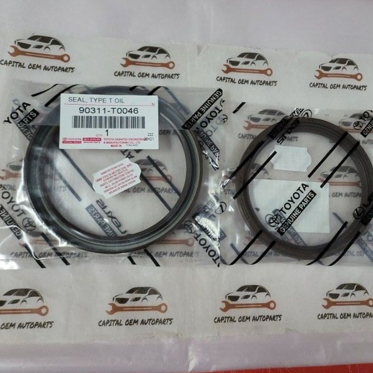 TOYOTA FLY WHEEL ซีลน้ํามัน HIACE HILUX KUN25 2.5 (06-) GUN125 KUN26 KDH200 KDH202 Flywheel Oil Seal