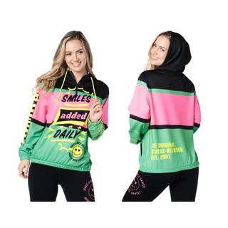 Zumba Pop Pullover Jacket (เสื้อแจ็คเก็ตออกกำลังกายซุมบ้า)