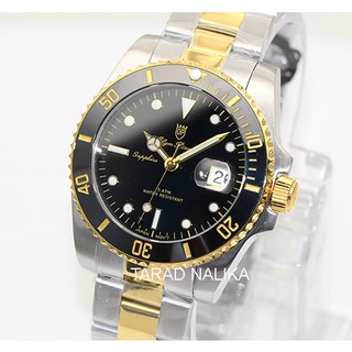 นาฬิกา Olym pianus sapphire submariner 899831G1-616 New Size 40 mm สองกษัตริย์ ขอบเซรามิค