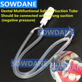 Dental Surgical Aspirator Suction Tube Dental Multifunctional Salivary Suction Strong Sucker Moisture Isulation with rub