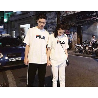 เสื้อยืด Fila- (งานดี ถูกที่สุด) ฟิล่า (ผ้าดี cotton100, สกรีนแบบเฟล็ก PU)