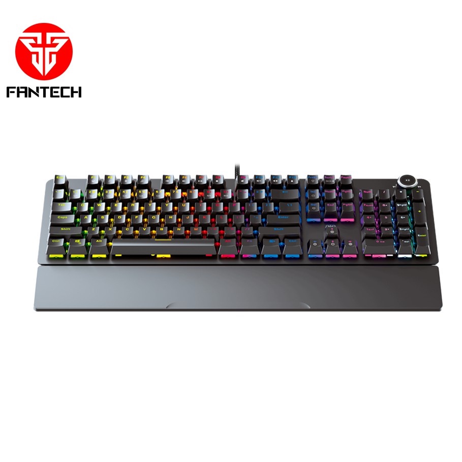 ✈◕♤KEYBOARD (คีย์บอร์ด) FANTECH GAMING MK853 [MAXPOWER] (BLUE SWITCH)