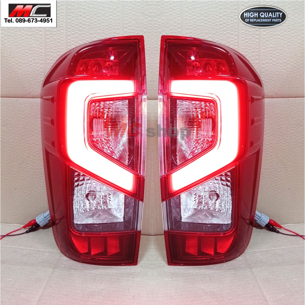 ไฟท้าย นาวาร่า NP300 Navara LED 2015 - 2022 ใส่กับ np300 * สีแดง 1คู่*