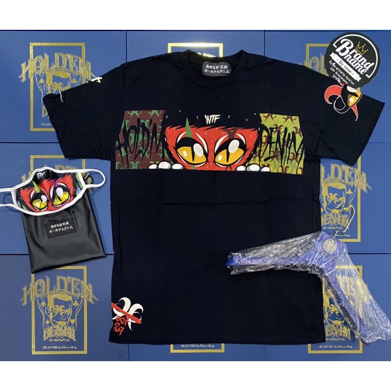 Hold’em  X October29 tee + Mask  (ตัวแรร์ ลิมิเต็ดหายากมากๆค่ะ)