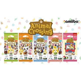 Animal Crossing Mini Amiibo Card สำหรับเกม Animal Crossing ทั้งหมด 34 ใบ รวมสติกเกอร์สะสม