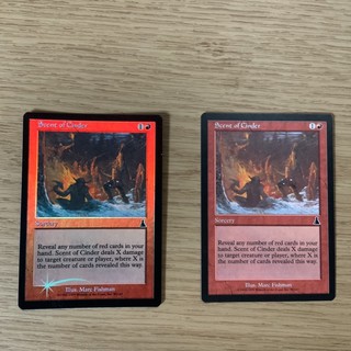 Magic the gathering-  Scent of Cinder