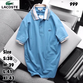 LC👕LACOSTE เสื้อโปโลแขนสั้นแบรนด์ ⛔ราคารวมค่าจัดส่งค่ะ⛔