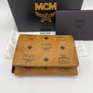 แท้💯 Mcm small leather wallet มีสองแบบ