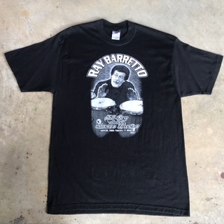 vtg.T-Shirt เสื้อวง FANIA ALL STARS RAY BARRETTO FC RAY DE LAS MANOS DURAS ABRIL 29, 1929 - FEBRERO 17, 2006
