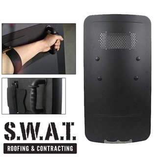 SWAT SHIELD โล่เหล็ก โล่โลหะ โล่ตำรวจ Police ทหาร Soldier ปราบจลาจล