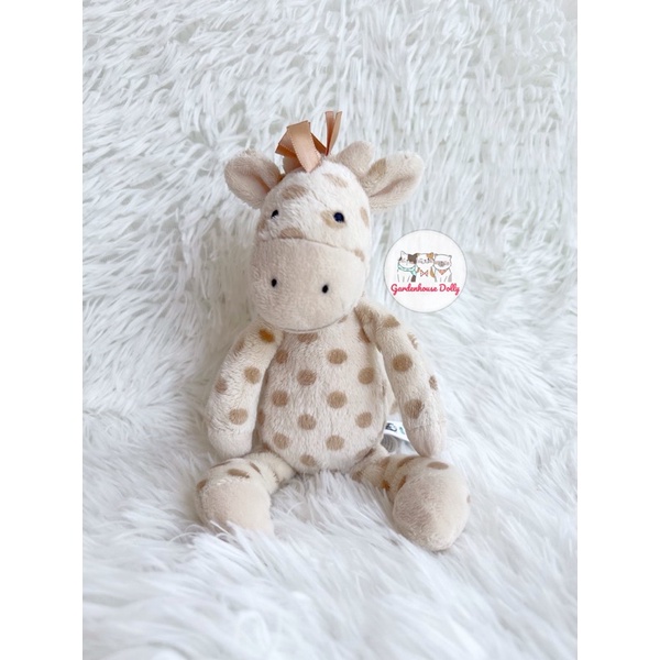 ตุ๊กตายีราฟเจลลี่แคท Jellycat Georgie Giraffe Squeaker