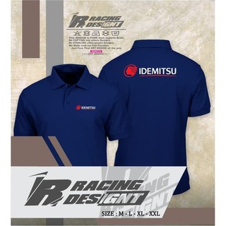 ใหม่ล่าสุด Idemitsu เสื้อโปโล แขนสั้น ลาย Distro -una