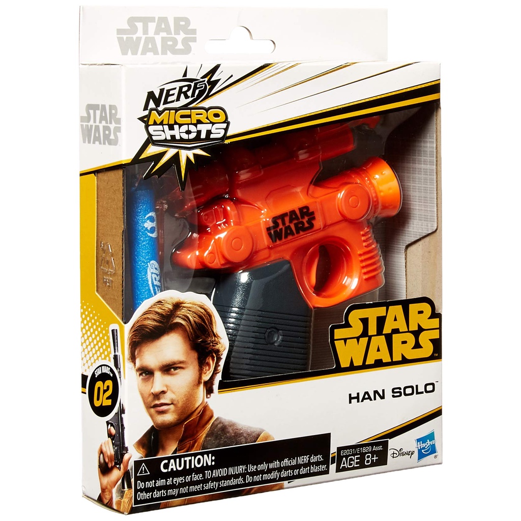 NERF Micro Shots Star Wars Han Solo สินค้าลิขสิทธิของแท้