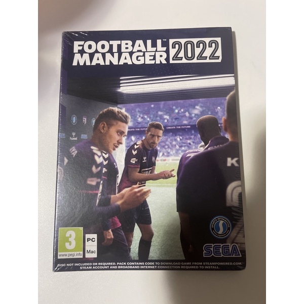 football manager 2022 pc/mac  โค้ด uk only แถมสมุดโน้ตfm2022