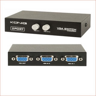 VGA SWITCH 2 PORT ตัวแปลงสัญญาณ VGA เข้า 2 ออก 1