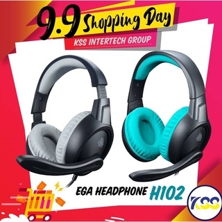 ✨🛒ส่งเร็ว🚀🚀 หูฟัง EGA H102 Lite 3.5mm Gaming Headset หูฟังเกมมิ่งราคาประหยัด ของแท้ 💥รับประกันสินค้า 6 เดือนพร้อมกล่อง💥