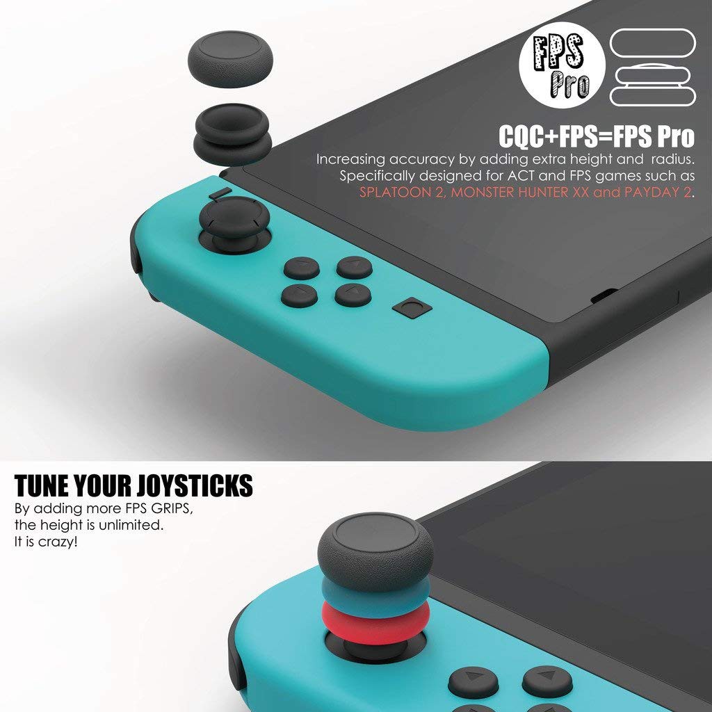 Skull & Co. Thumb Grip Set for Nintendo Switch (ที่ครอบปุ่ม joy con)(จุก switch)(ที่ครอบอนาล็อก joy con)(จุกจอยคอน)