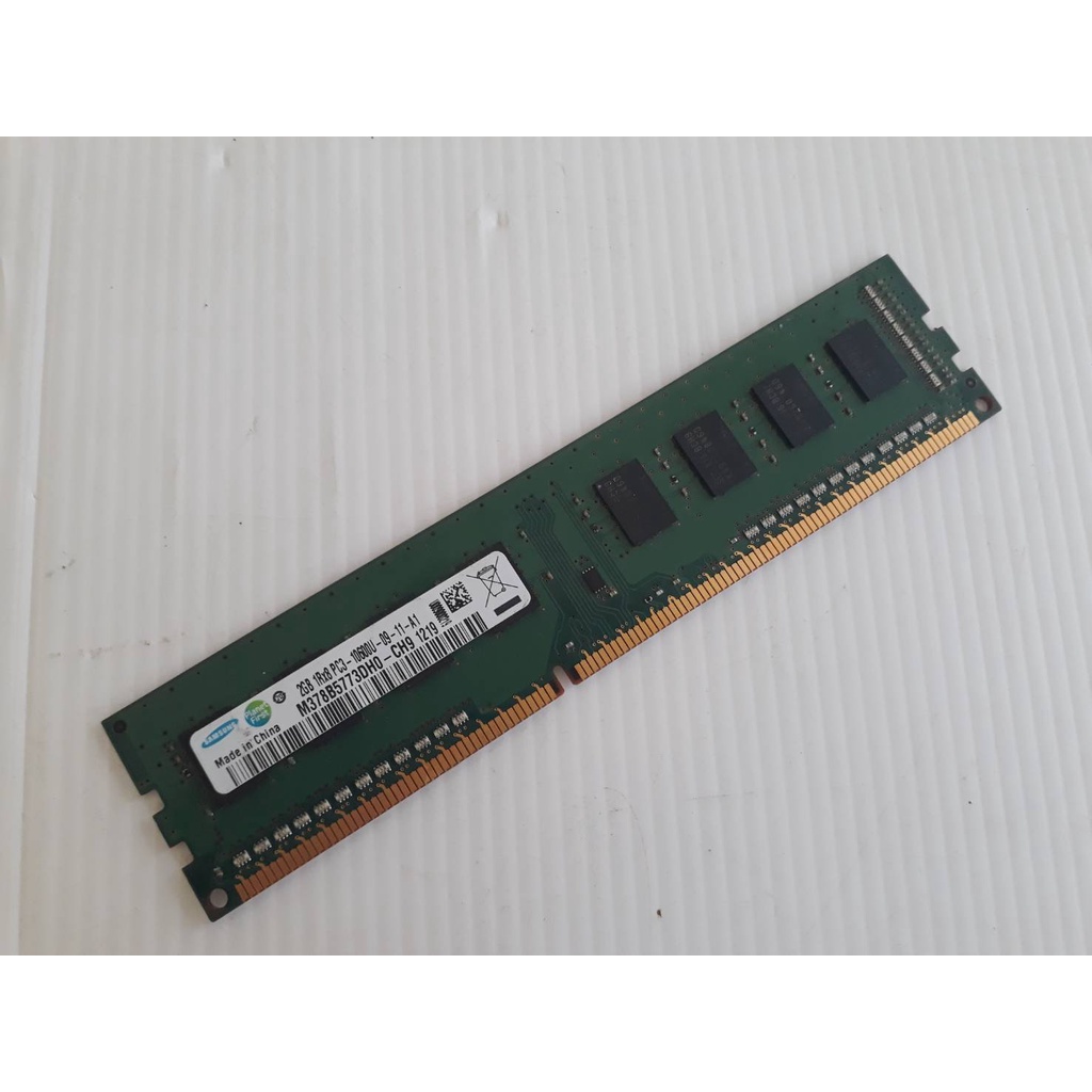 RAM Samsung DDR3-Bus1333/2G แบบ 8 ชิป  (2G 1Rx8 PC3-10600U-09-11-A1) สำหรับ PC